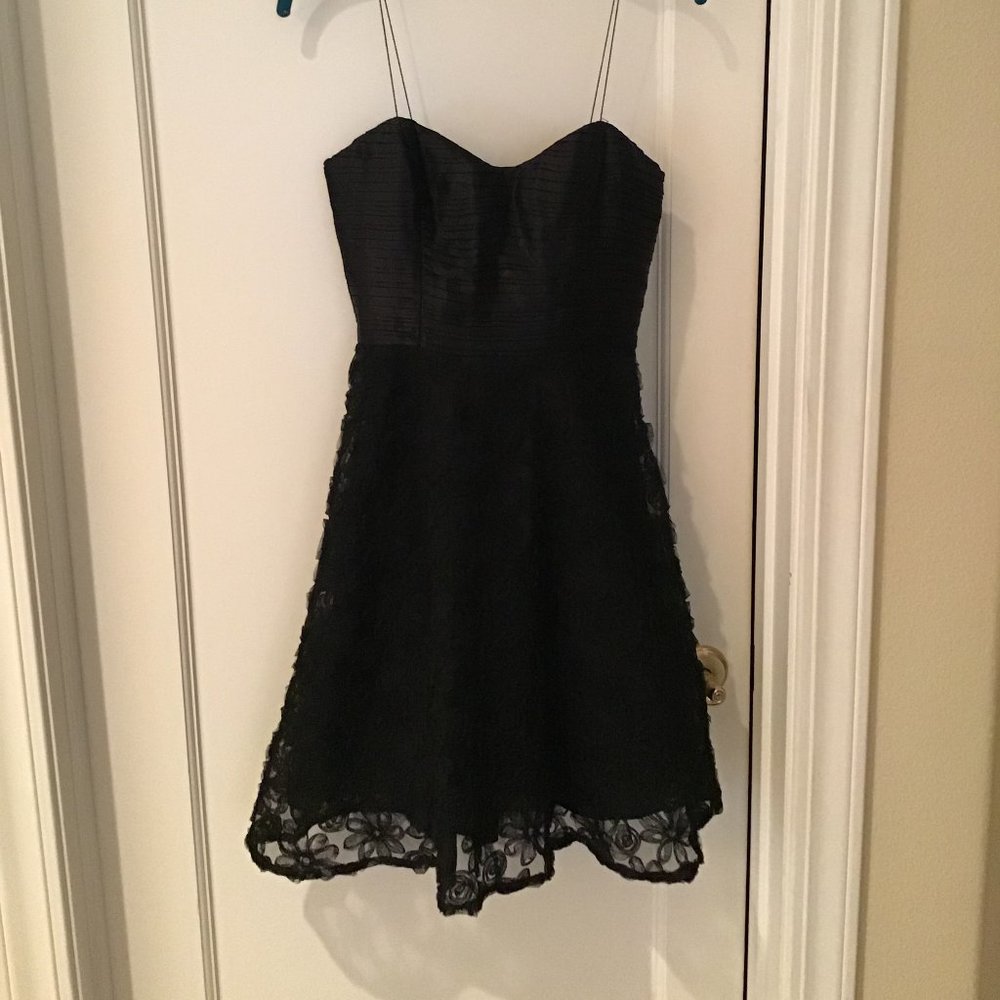 Black Party / Cocktail Dress Mid-Length